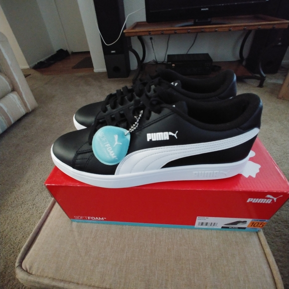 Puma Shoes | Nwt Puma Smash V2 Soft Foam Sneakers | Poshmark